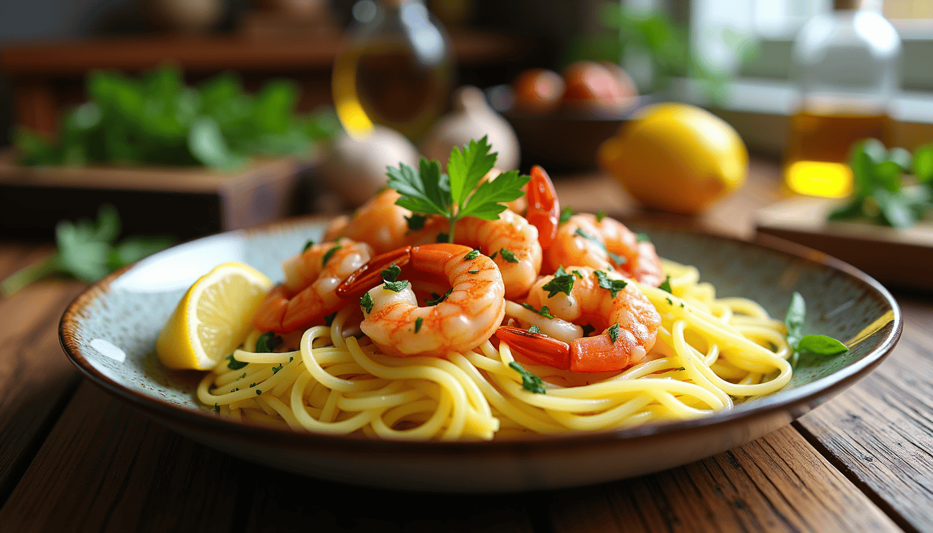 Discover the game-changing Shrimp Scampi Recipe that swaps out traditional pasta for spaghetti squash. This low-carb alternative doesn't compromise on taste. In under an hour, you'll enjoy succulent shrimp, fragrant garlic, and zesty lemon. Intrigued by this clean eating twist? Dive into culinary creativity!