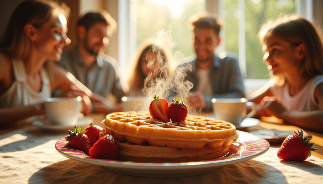 Unlock the secret to the most tantalizing breakfast delight with our Classic Waffle Recipe! Ready in just 25 minutes, these waffles boast a crispy exterior and a fluffy interior. Discover why this scrumptious recipe is hailed as a morning favorite and explore irresistible topping ideas that elevate every bite!