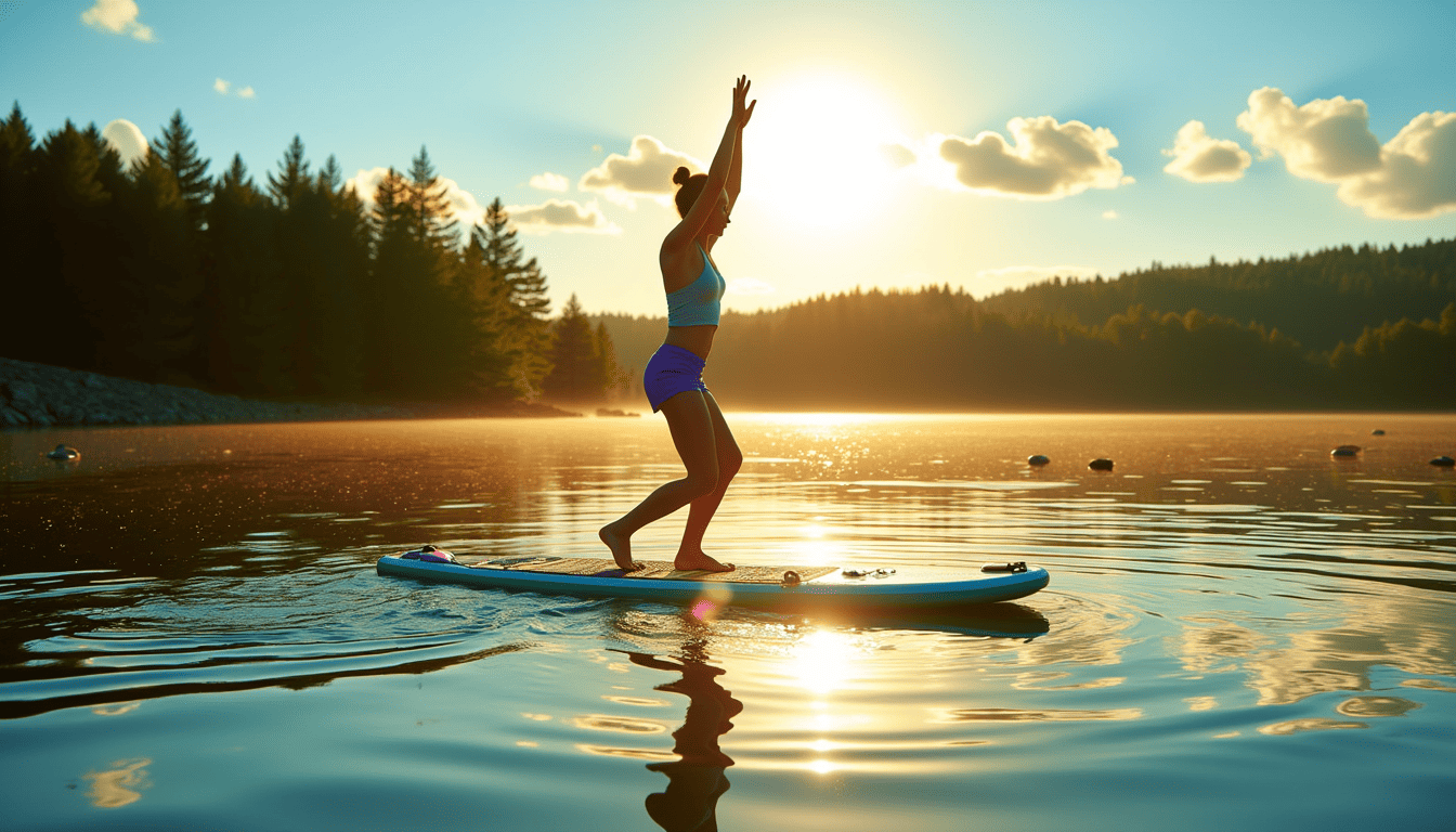 Explore paddleboard yoga benefits! Find out how balancing on water can transform your mind and body. Dive into this serene adventure now!