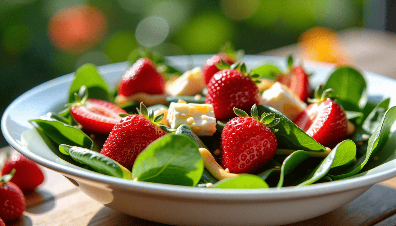 Unlock the secret to a Spinach Strawberry Feta Salad that's converting even die-hard spinach skeptics! Packed with vibrant flavors and irresistible textures, this quick-to-make dish is stealing the spotlight at gatherings. Curious about the easy twist that makes it unforgettable? Dive in to find out!