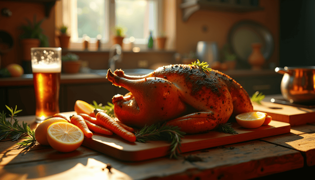 Discover the secret to the juiciest braise-roasted chicken recipe you've been missing! This tantalizing dish combines zesty lemon and sweet carrots for an explosion of flavors, while delivering essential nutrients. Uncover the effortless method behind this family-favorite meal—perfect for those cozy nights in. Curious yet?
