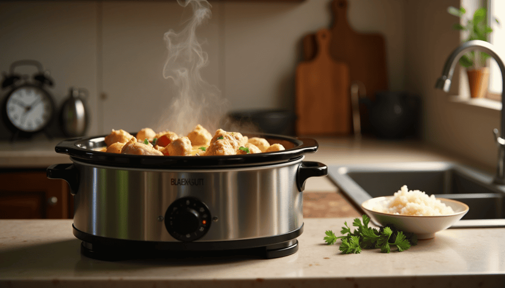 Discover the secret behind the Slow Cooker Chicken Recipe that's transforming busy weeknight dinners into gourmet experiences! With just 10 minutes of prep, this creamy chicken stroganoff promises tender, flavorful bites every time. Why is everyone raving about this time-saving, nutritious delight? Dive in to find out!