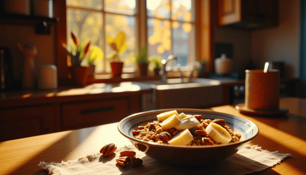 Discover the secret to transforming your mornings with our Banana Bread Oats Recipe! This quick and tasty breakfast combines the beloved flavors of banana bread with nourishing oats, all prepared effortlessly overnight. Curious how such simple ingredients can create breakfast magic? Don’t miss out on this delightful morning experience!