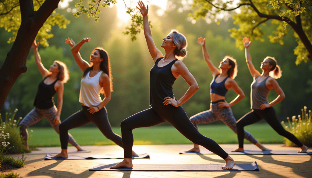 Discover the surprising yoga secrets to banish belly fat after 50 with Middle-Age Yoga Fitness. What's the first pose on your mat?