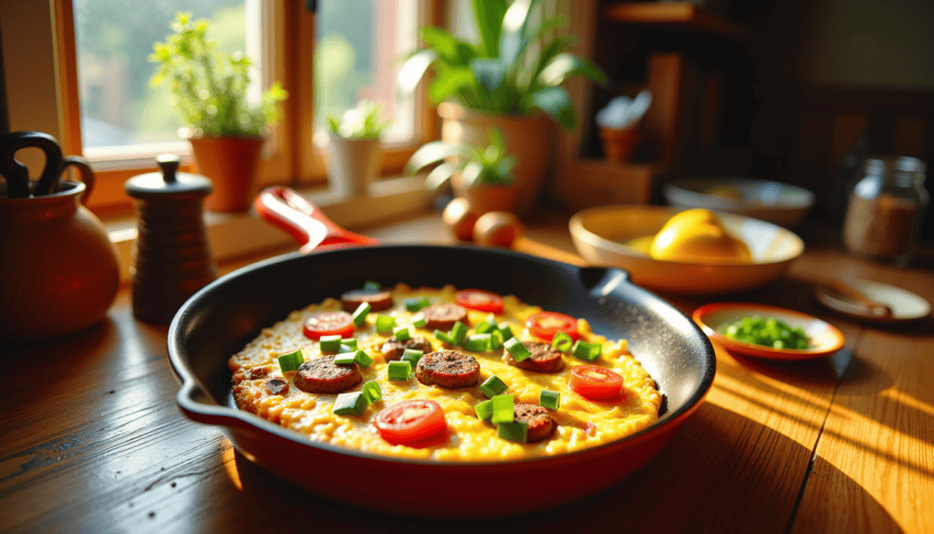 Unveil the secret to a scrumptious meal with our Sausage Frittata Recipe packed with mouthwatering ingredients! Ready in just 45 minutes, this versatile dish will elevate your brunch or dinner game. Discover what makes this frittata so special and why it's a must-try for any occasion!