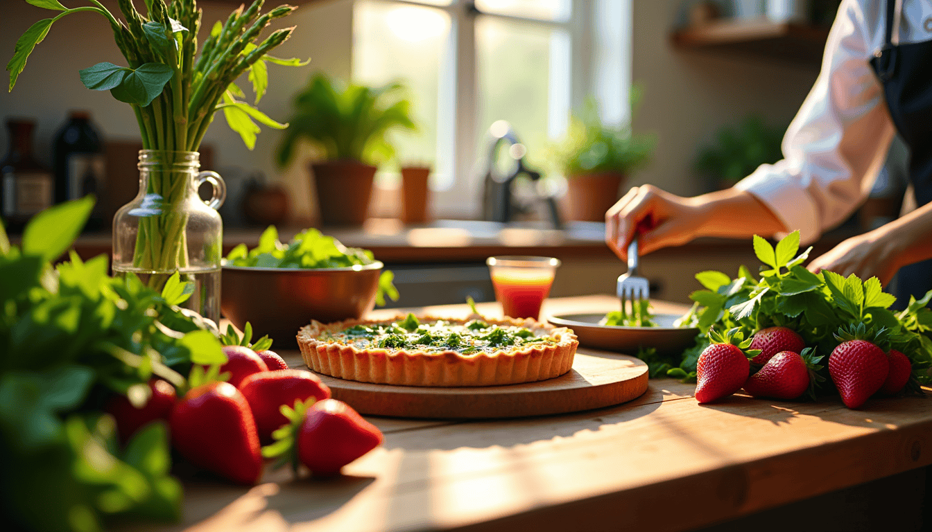 Discover vibrant Spring Seasonal Recipes that ignite your taste buds and boost your health. What fresh delights await you?