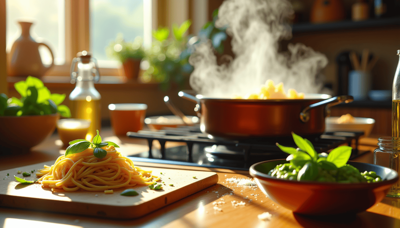 Discover the secret to the ultimate Pesto Pasta Recipe that will transform your mealtime! This quick 15-minute dish is bursting with flavors, perfect for busy weekdays, family gatherings, or meal prep. Find out how a splash of lemon can elevate this simple recipe to new culinary heights!