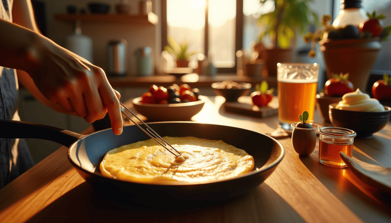 Unveil the secret to perfect breakfast vibes with our Beer Batter Crepes Recipe! Discover how the surprising addition of beer elevates your crepes to an aromatic delight. Ready to mesmerize your brunch guests with a dish that's both intriguing and appetizing? Dive in to create this versatile culinary masterpiece!