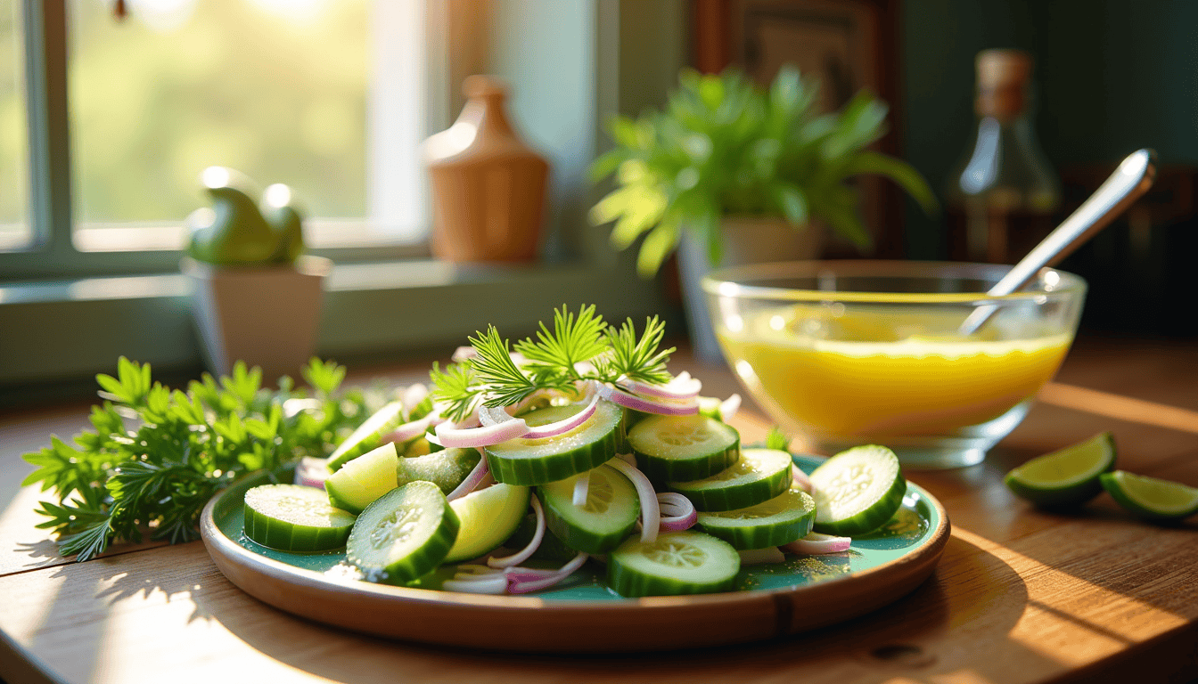 Unlock the secret to a refreshing twist on a classic: this Hungarian cucumber salad recipe. Perfect for BBQs, it's quick, simple, and boasts flavors that deepen with time. Discover why this crisp and flavorful dish is a must-try for your next gathering. What makes it irresistible? Find out now!
