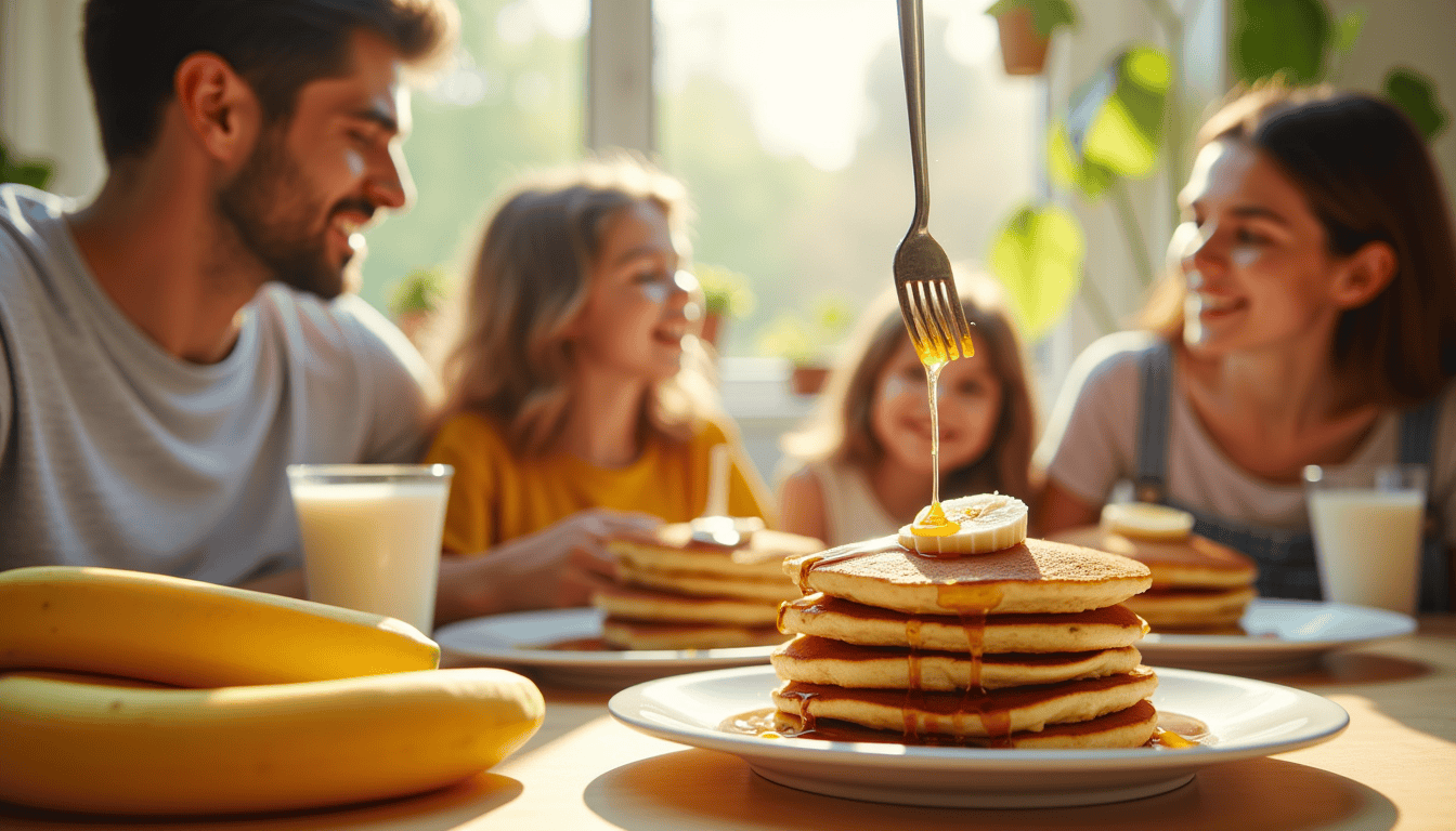 Looking for a quick breakfast that's as healthy as it is delicious? Discover the secret ingredient that transforms this healthy banana pancakes recipe into a crowd favorite—ready in just 15 minutes! Perfect for busy mornings or indulgent brunches, these pancakes deliver a sweet and nutritious start to your day.