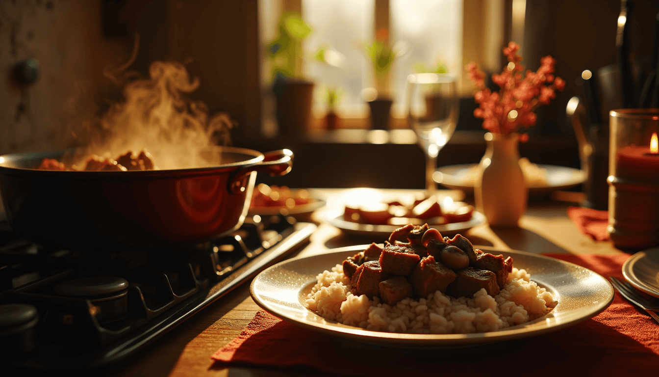 Discover a culinary gem with our Beef Stroganoff White Wine recipe, inspired by a Scottish pub experience. This unique twist on a classic dish pairs perfectly with rice, creating a rich, creamy sauce that will leave your taste buds dancing. Find out the secret to this unforgettable dinner!
