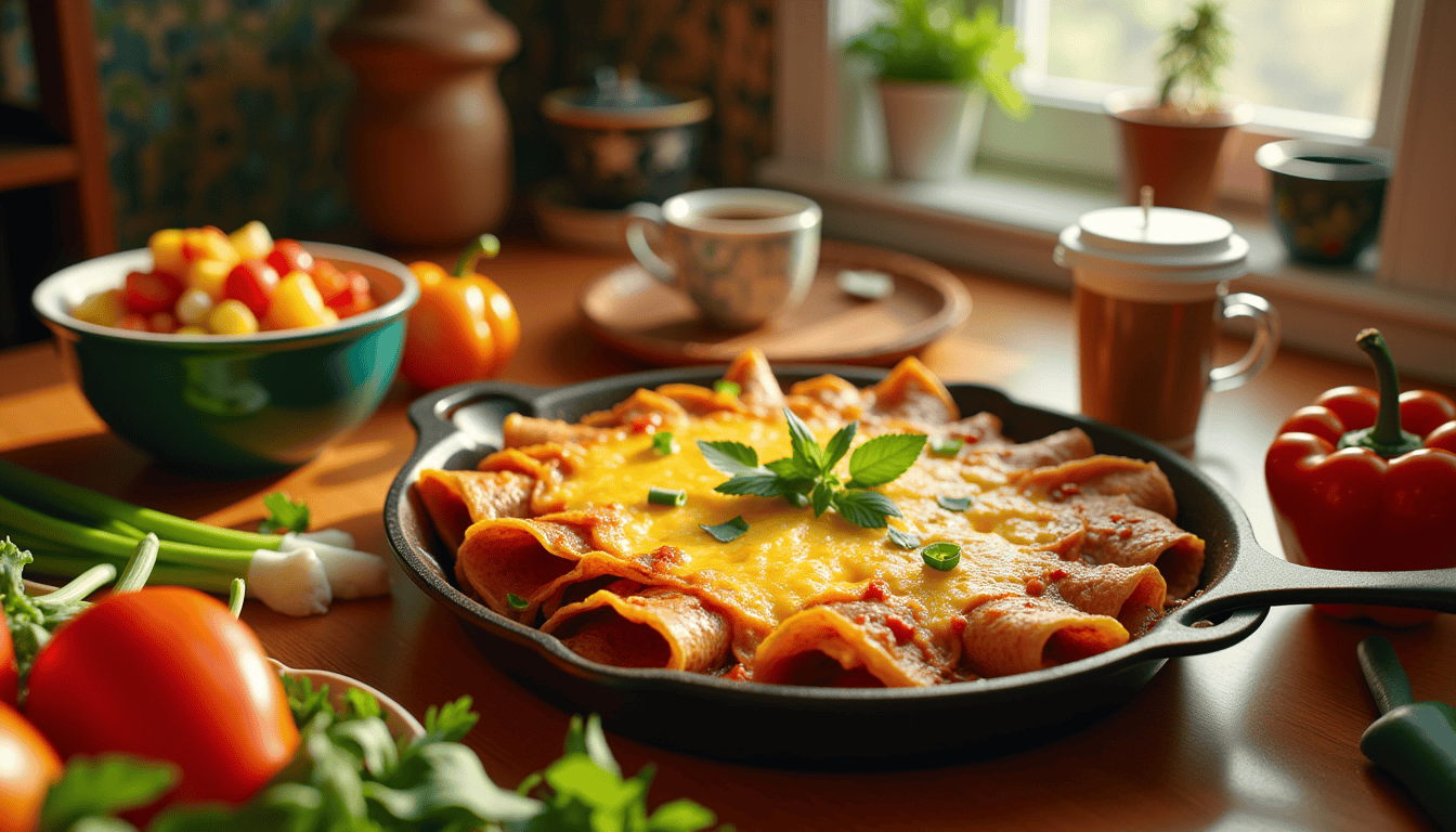 Discover the ultimate Breakfast Enchiladas Recipes that will transform your brunch game. Unravel the secret to these cheesy, savory delights that promise to delight every palate. Can enchiladas be your next breakfast favorite? Dive in to uncover delicious secrets and tips in just 50 words!