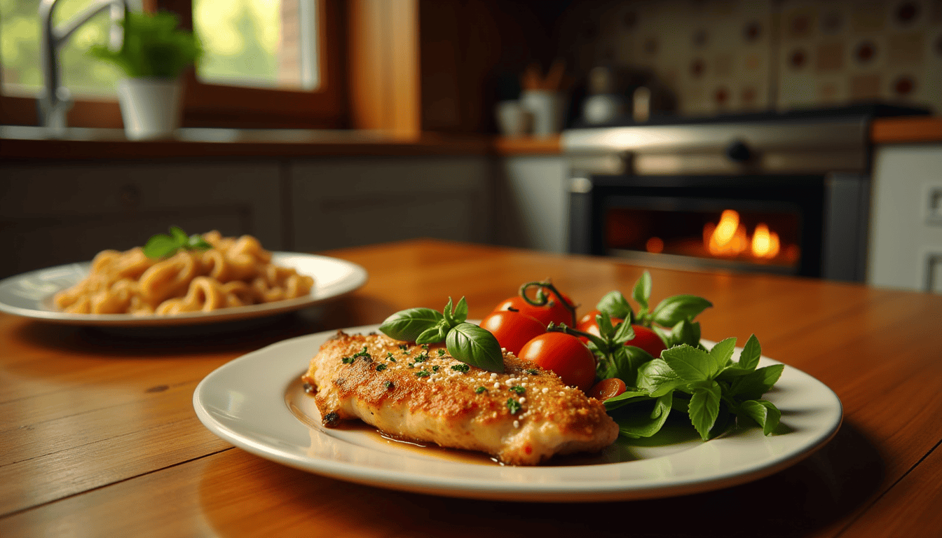 Unlock the secret to restaurant-worthy Baked Garlic Parmesan Chicken that will impress your family and friends! This easy recipe combines tender chicken, savory garlic, and rich Parmesan for a deliciously healthy meal. Discover how simple ingredients create succulent flavors, making this dish your new dinner staple!