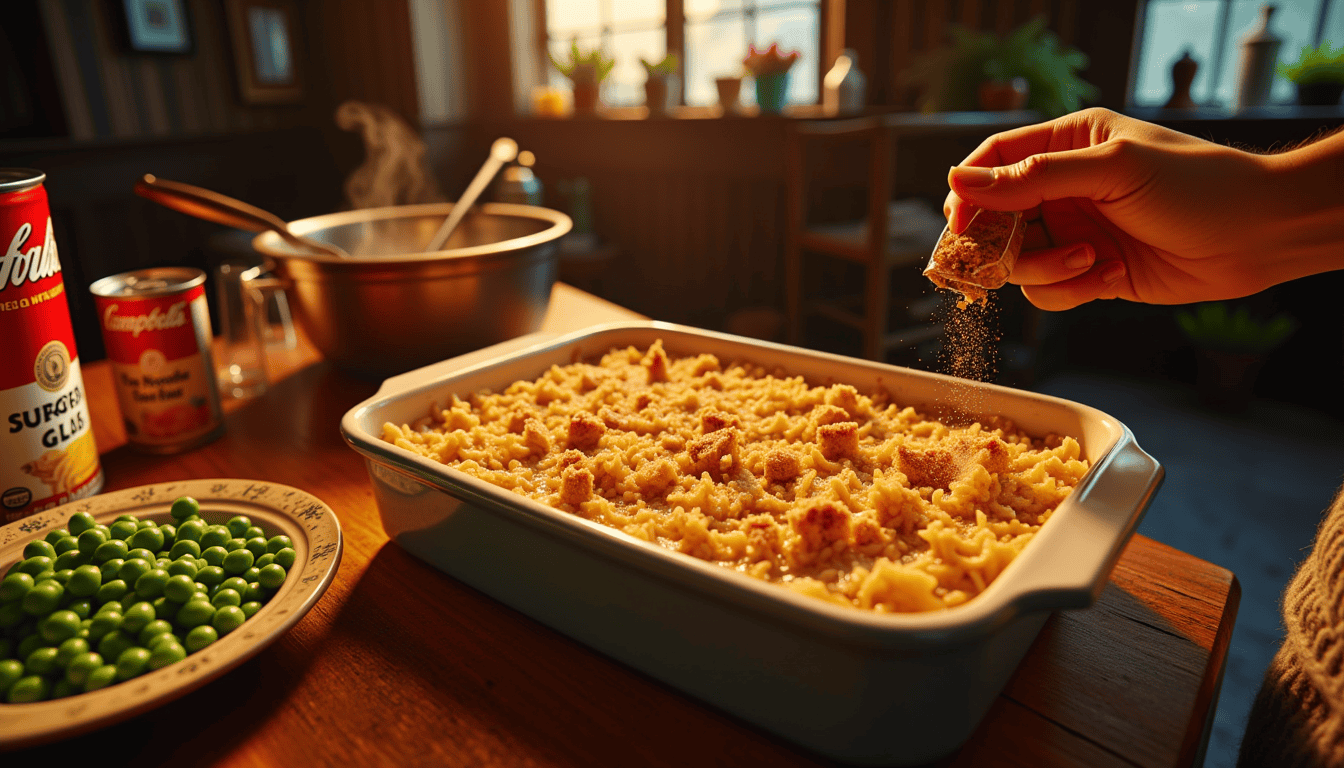 Craving a cozy meal? Discover the ultimate tuna noodle casserole recipe that promises creamy goodness in just 45 minutes! With simple ingredients like Campbell's® soup and crunchy toppings, this nostalgia-packed dish will have your family begging for seconds. Don’t miss out on this comfort food classic!