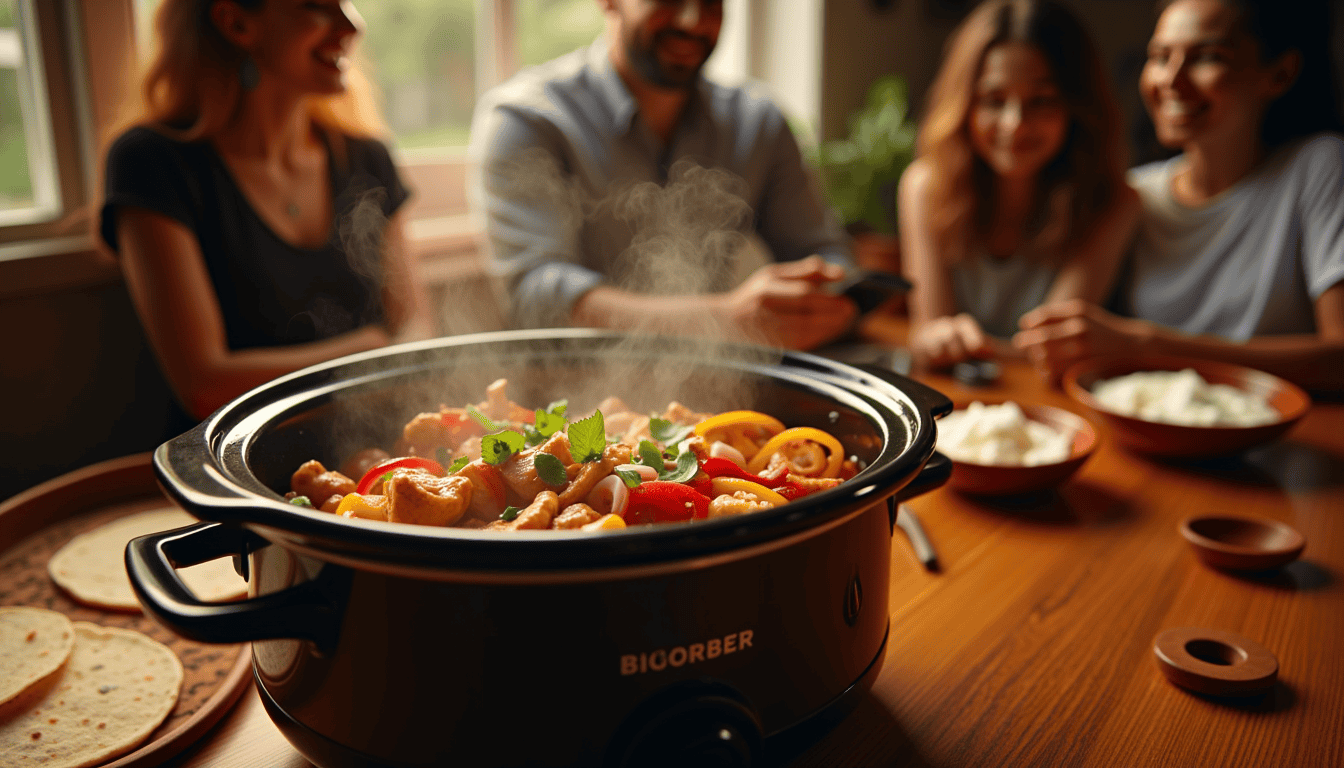 Unlock the secret to effortless dining with slow cooker chicken fajitas that promise flavor beyond belief. No more dinner stress! Just toss everything in, walk away, and let your slow cooker do the magic. Make your meal a fiesta—no defrosting required! Curious? Dive in now for the juicy details.