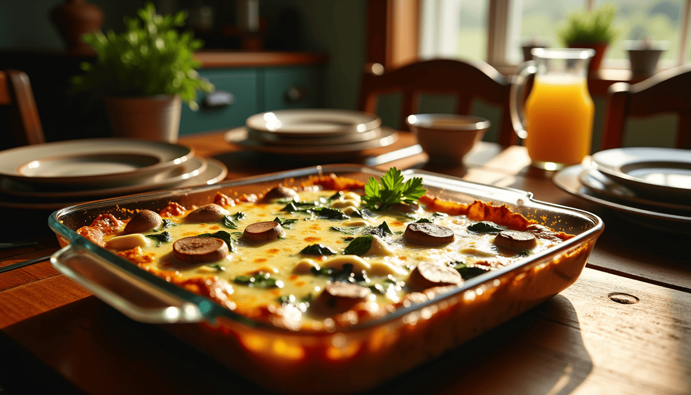 Discover the ultimate comfort food with our Chicken Florentine Casserole Recipe! This mouthwatering dish blends tender chicken, vibrant spinach, and rich cheese, all smothered in a creamy sauce. Want to impress your family effortlessly? Dive into the recipe and uncover the secrets to culinary delight that everyone will love!