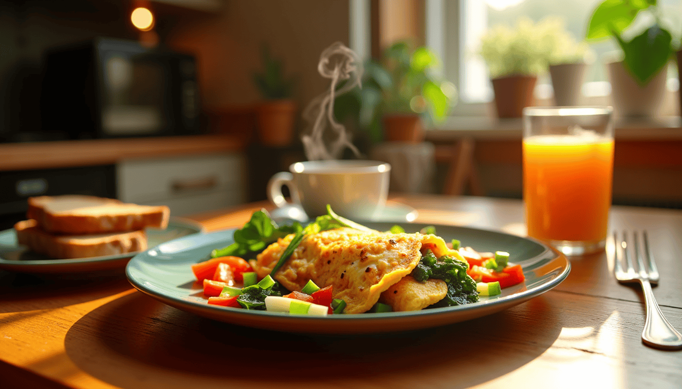 Unlock the secret to a delightful start! This Vegetable Omelette Recipe isn't just nutritious—it's a breakfast masterpiece. Discover why Swiss cheese and fresh veggies make it irresistible. Ever wonder what Gordon Ramsay adds to his omelette? Dive into this guide to transform your morning routine today!