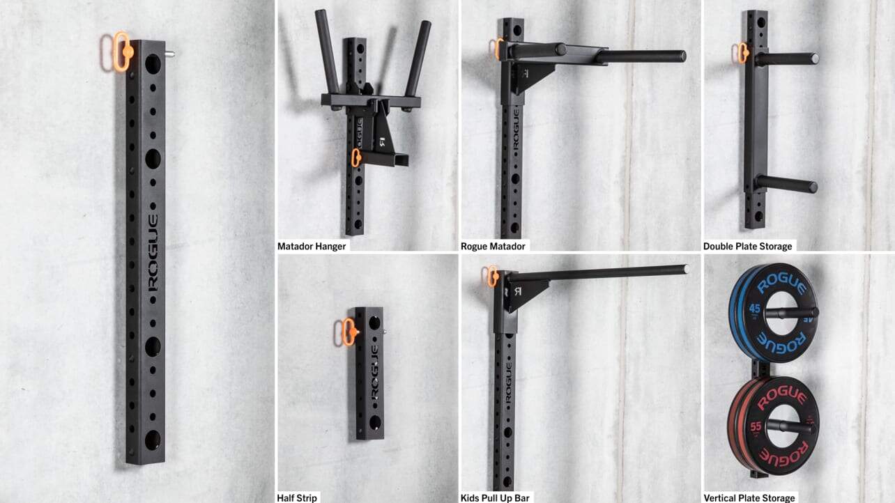 Transform your space with the 2x3 Strip LED display—an innovative approach to wall-mount organization for fitness and signage!