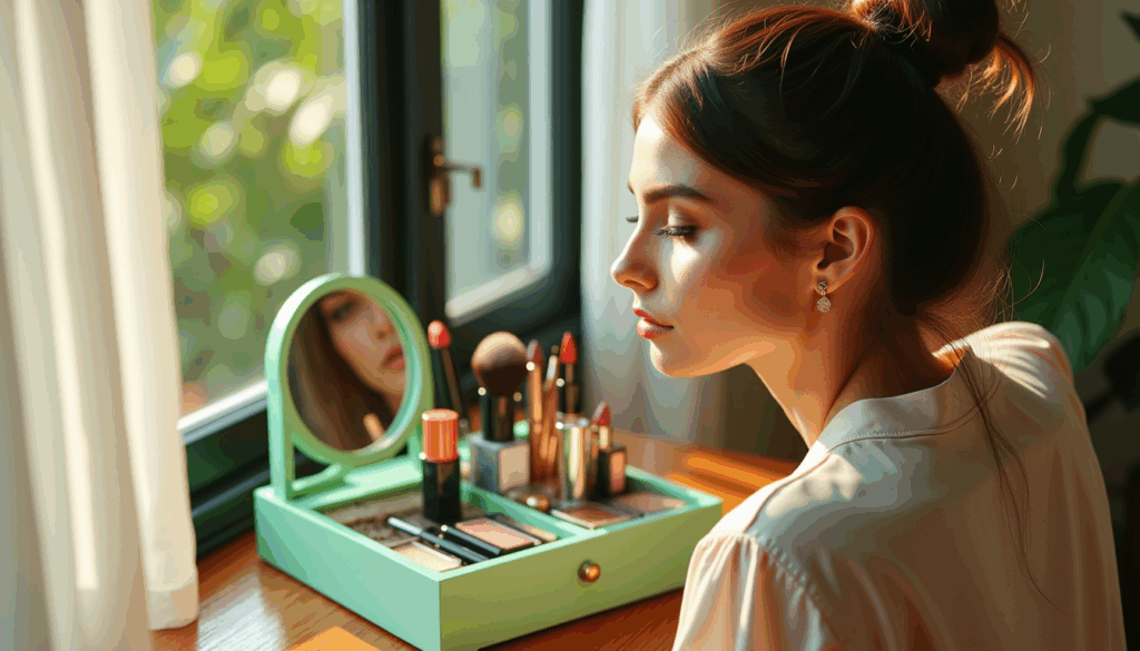 Revamp your space with Lurcns Makeup Organizers in light green. Find efficient makeup storage solutions that blend style and function!