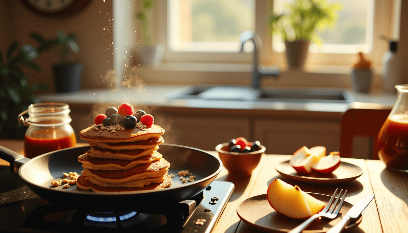 Uncover the secret to the ultimate breakfast delight with our Oatmeal Pancake Recipes! Perfect for busy mornings, these fluffy pancakes deliver a nutritious punch in just 20 minutes. Are you ready to transform your pantry staples into a scrumptious meal that promises culinary magic with every bite?