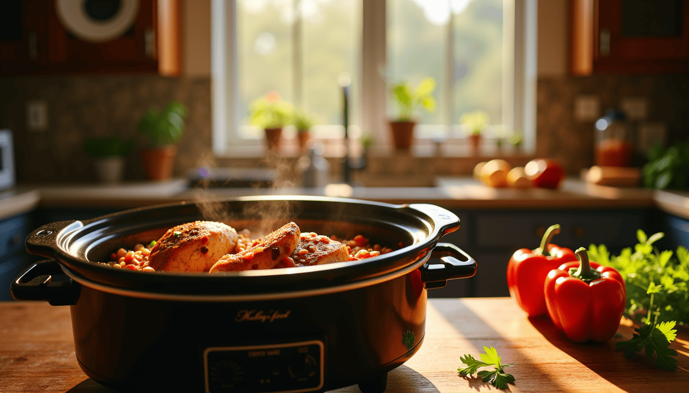 Discover the secret to effortless dining with our Easy Slow Cooker Chicken Fajitas recipe! Packed with vibrant flavors, this fool-proof dish might just become your new weeknight winner. Why spend hours cooking when your slow cooker can do it for you? Dive in to unveil delicious magic!