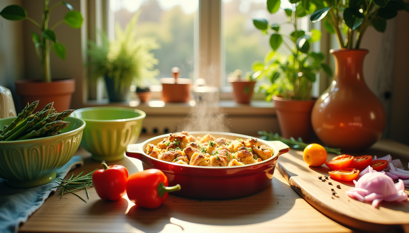 Discover the ultimate Chicken Asparagus Casserole Recipe that will elevate your spring dining experience! This dish is not just easy to make; it’s packed with flavor and health benefits. Want to know the secret to making your meals fresh and delicious? Dive into this tasty recipe now!