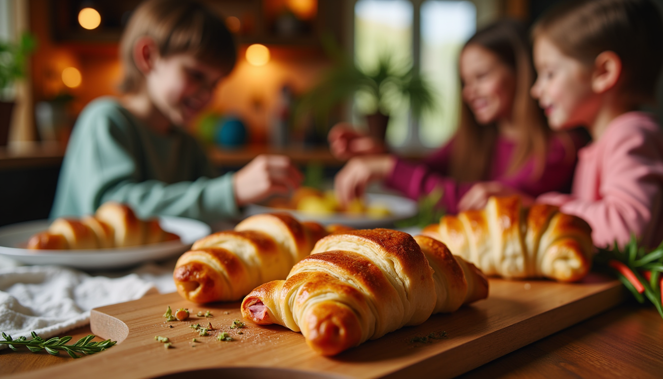 Discover the irresistible allure of ham and cheese crescent rolls! In just 25 minutes, you can whip up a mouthwatering dish that dazzles taste buds and simplifies weeknight dinners. Ready to impress your family? Dive into this quick and easy recipe that’s sure to become a favorite!