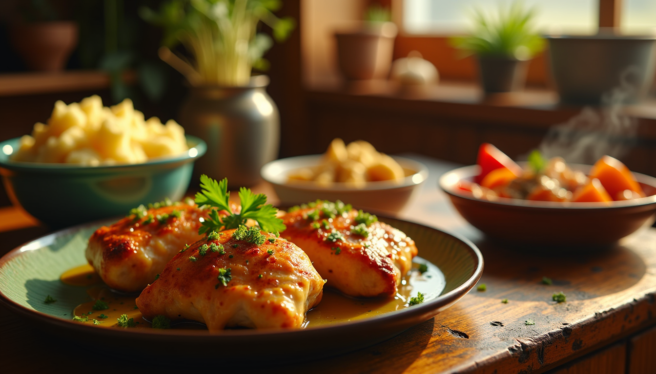 Unlock the secret to perfectly tender Baked Lemon Butter Chicken thighs that melt in your mouth. Discover the simple ingredient swap that can make this dish healthier without sacrificing flavor. Curious about this culinary gem that blends gourmet taste with easy preparation? Dive into the details now!