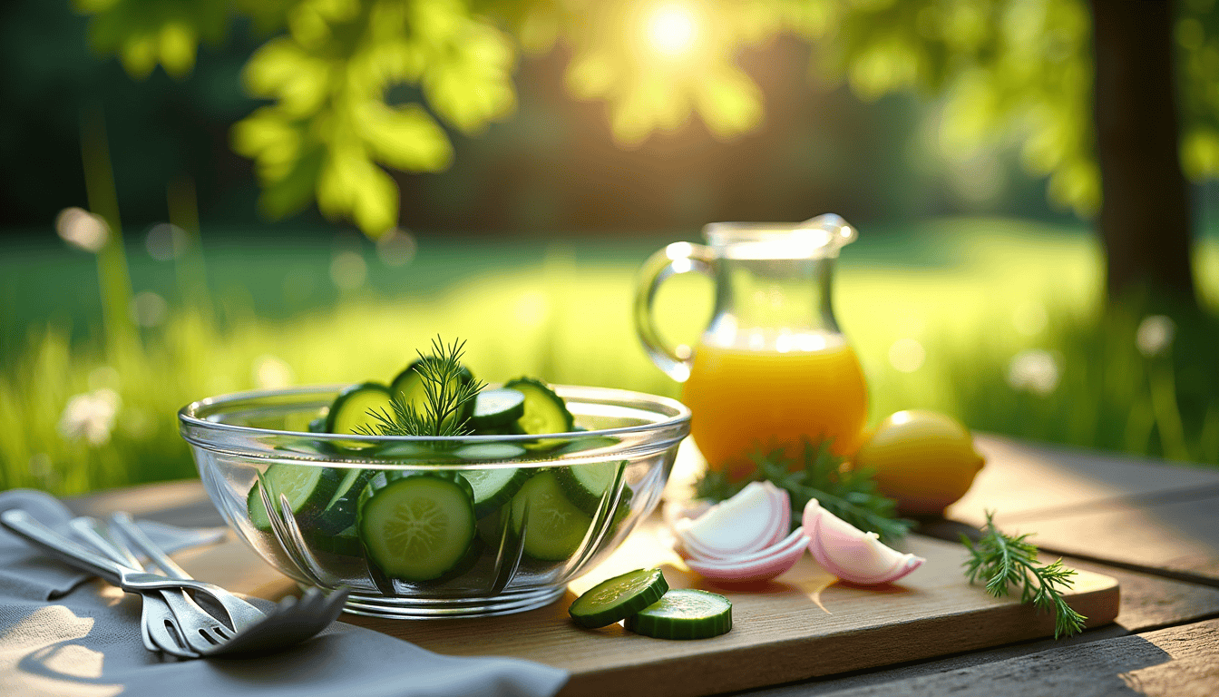 Discover the cucumber dill salad recipe that's captivating taste buds everywhere! This simple yet refreshing twist on a classic promises an easy prep with a surprising secret: patience. Unearth how an extra chill time transforms basic ingredients into a sensational salad experience. What’s the game-changing element? Find out now!