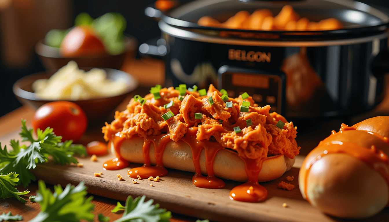 Tired of basic Buffalo chicken recipes? Discover the secret to the ultimate Slow Cooker Buffalo Chicken Sandwiches that'll revolutionize your game day spread. Juicy, bold, and bursting with flavor, this crockpot masterpiece is a must-try for any spicy food lover. Can you handle the deliciousness? Find out here!