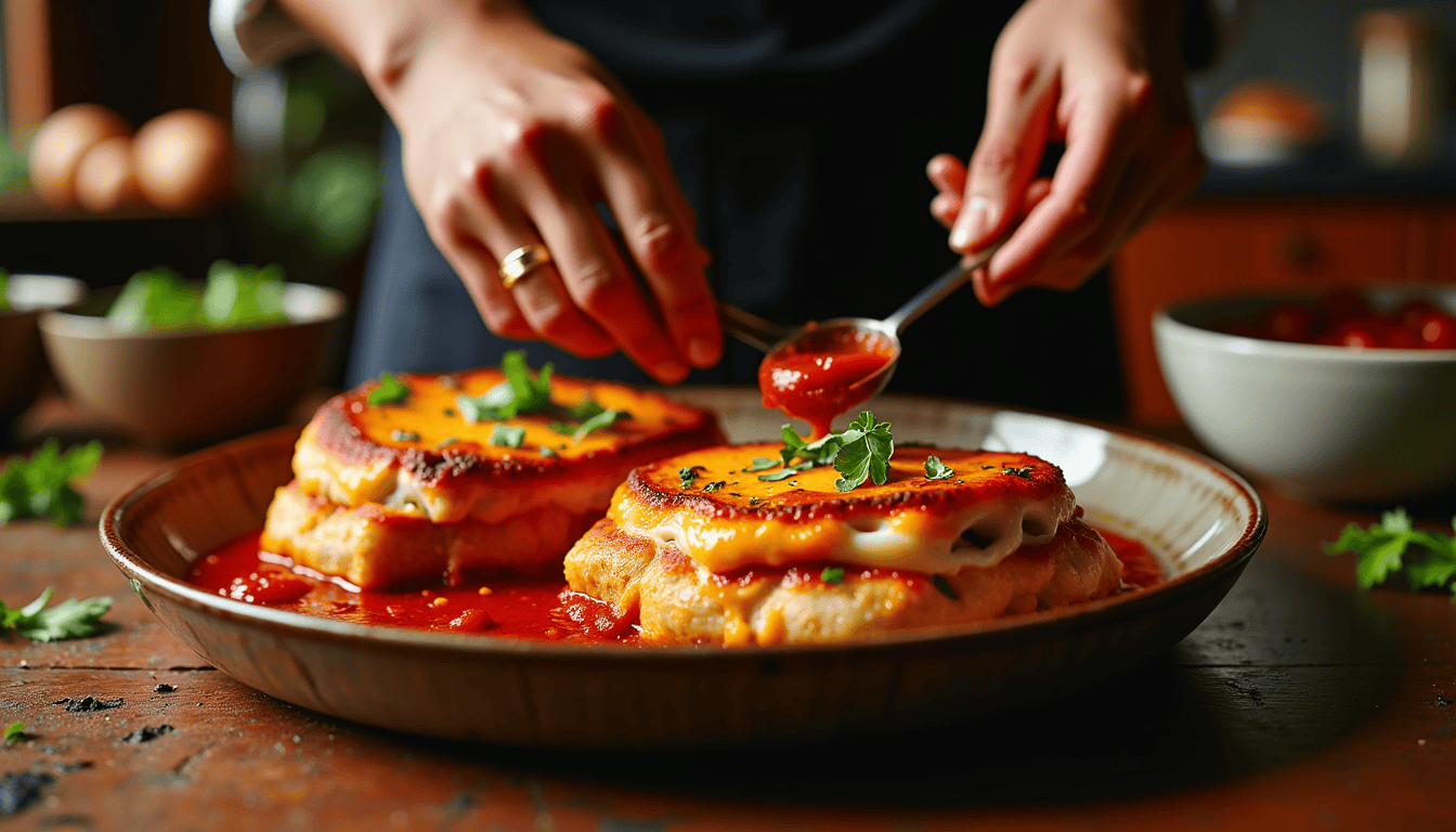 Discover the secret to the **Best Chicken Parmesan Recipe** that will transform your meals! With a twist of ricotta and sharp Cheddar, this dish promises to amaze your taste buds and impress your guests. Ready in just 34 minutes, it’s time to elevate your culinary game and taste the difference!