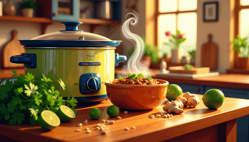 Discover the secret to elevating your culinary game with Frank's Favorite Slow-Cooker Thai Chicken! This easy-to-make dish packs a flavorful punch and is poised to become your new go-to in the world of slow cooker chicken recipes. Ready to tantalize your taste buds and simplify dinner prep?