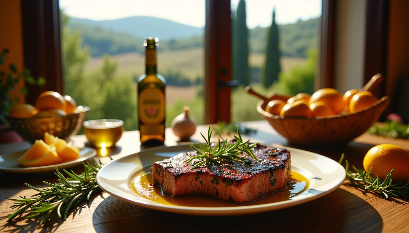 Unlock the secret to authentic Tuscan flavors at home! Our Tuscan Flank Steak recipe combines juicy marinated meat with aromatic herbs, taking your dinner to Italy in every bite. Curious about how to master this flavorful dish? Click to discover the deliciousness hiding in these flank steak recipes!