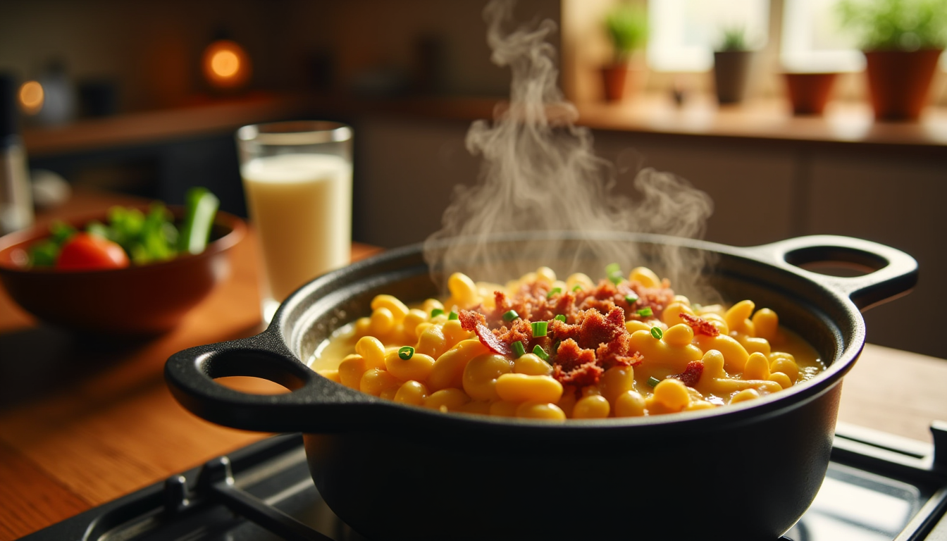 Discover the secret to the creamiest white cheddar mac and cheese you've ever tasted! In just one pan, you can whip up a gourmet dish that combines rich flavors and a crispy topping. Curious how this easy recipe can impress your guests? Dive in and unveil the deliciousness!