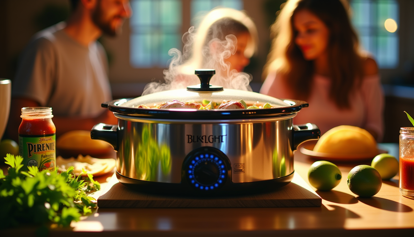 Unlock the secret to transforming your dinner routine with our irresistibly easy Slow Cooker Cilantro Lime Chicken. Infused with zesty citrus and fresh herbs, this dish promises a tantalizing twist on traditional tacos. Dive in to discover how slow cooking elevates each bite to new, mouthwatering heights!