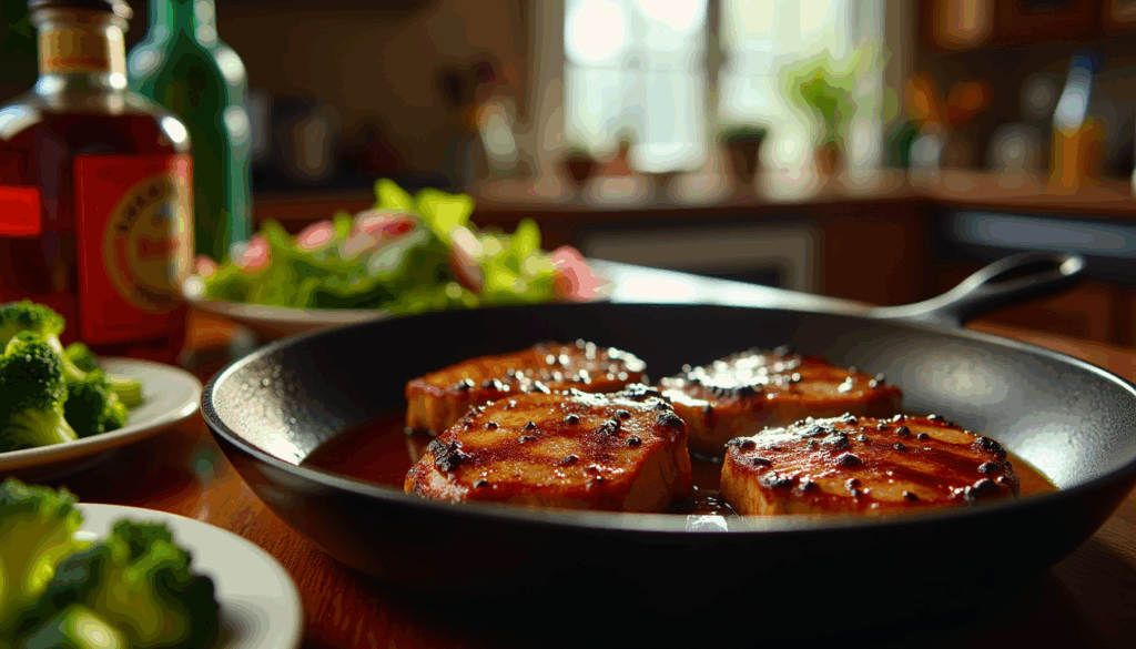 Discover the secret to a dinner that dazzles! This Balsamic Pork Chops Recipe promises a delightful blend of sweet and savory, all ready in just 25 minutes. Perfect for any occasion, you'll want to add this quick dish to your weekly menu. Ready to impress your taste buds? Dive in!