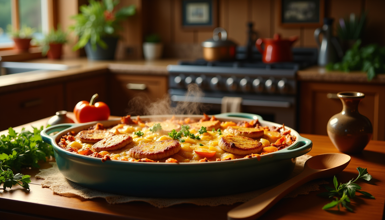 Craving a cozy, mouthwatering dinner? Discover the ultimate comfort food with this Pork Chop Potato Casserole! Perfectly seasoned pork chops meet creamy mushroom sauce and tender potatoes in a dish that's easy to whip up. Ready to elevate your family meals? Click to unveil the recipe that everyone will love!
