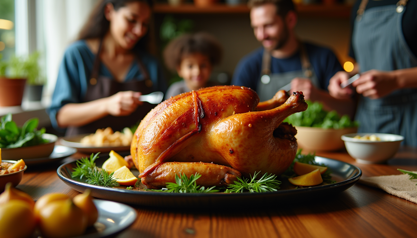 Unlock the secret to family meal nights with this irresistible lemon herb roasted chicken recipe! Featuring zesty flavors and juicy perfection, this dish will become the star of your dinner table. Curious about how to make it? Dive into a culinary journey that your loved ones will always crave!