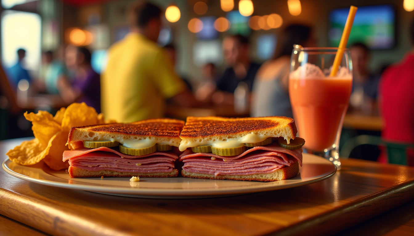 Unlock the Secrets of Cuban Sandwich Ingredients: What Makes a Medianoche the Ultimate Midnight Indulgence? Discover how this iconic delight, perfected by a Cuban uncle, combines savory layers of ham, pork, Swiss cheese, and pickles between sweet bread rolls to create an unforgettable taste of Havana in Miami.