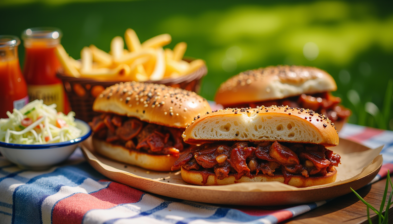 Discover the secret to the most succulent BBQ pulled pork sandwiches that you can effortlessly recreate at home. With just three simple ingredients and jaw-dropping flavor, these sandwiches are perfect for any gathering. What's the game-changer that takes this classic to new heights? Uncover it in our step-by-step guide!