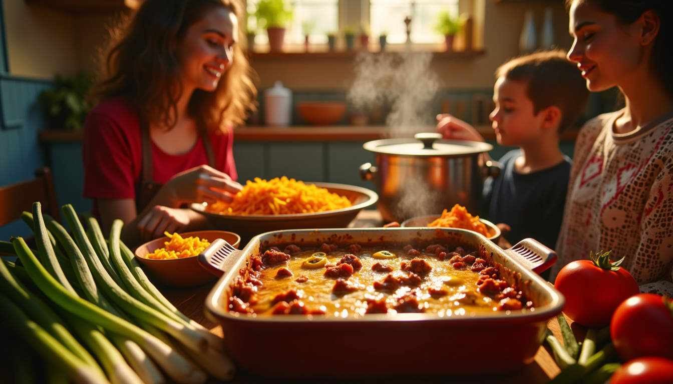 Uncover the secret to Grandma's timeless comfort food! This vintage ground beef casserole recipe from the 1940s combines savory flavors and nostalgic memories, turning simple ingredients into a delightful meal your family will love. Click to learn how to recreate this heartwarming dish and bring a taste of the past to your table!
