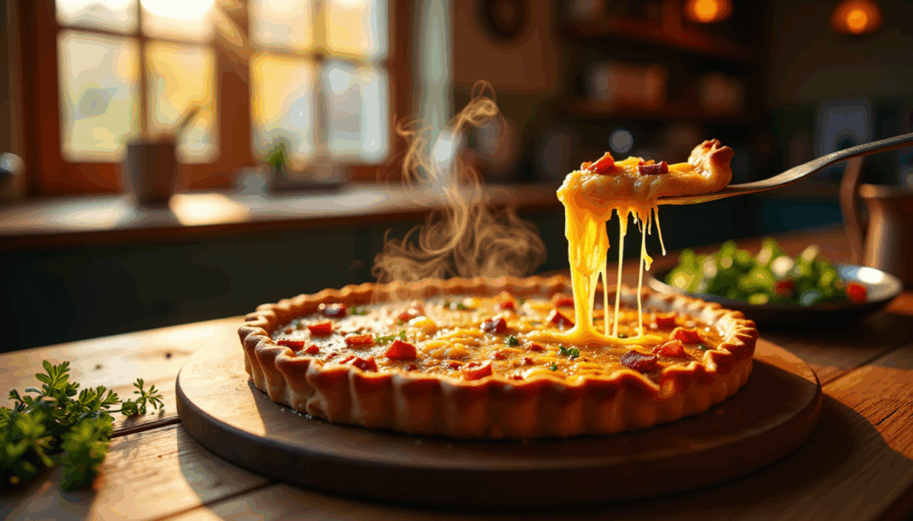 Craving the ultimate comfort dish? Discover the secrets behind the irresistible bacon cheese onion quiche that everyone is talking about! With a perfect blend of savory bacon, tangy cheddar, and sweet caramelized onions, this quiche is set to become a household favorite. Ready to impress your taste buds? Dive in now!