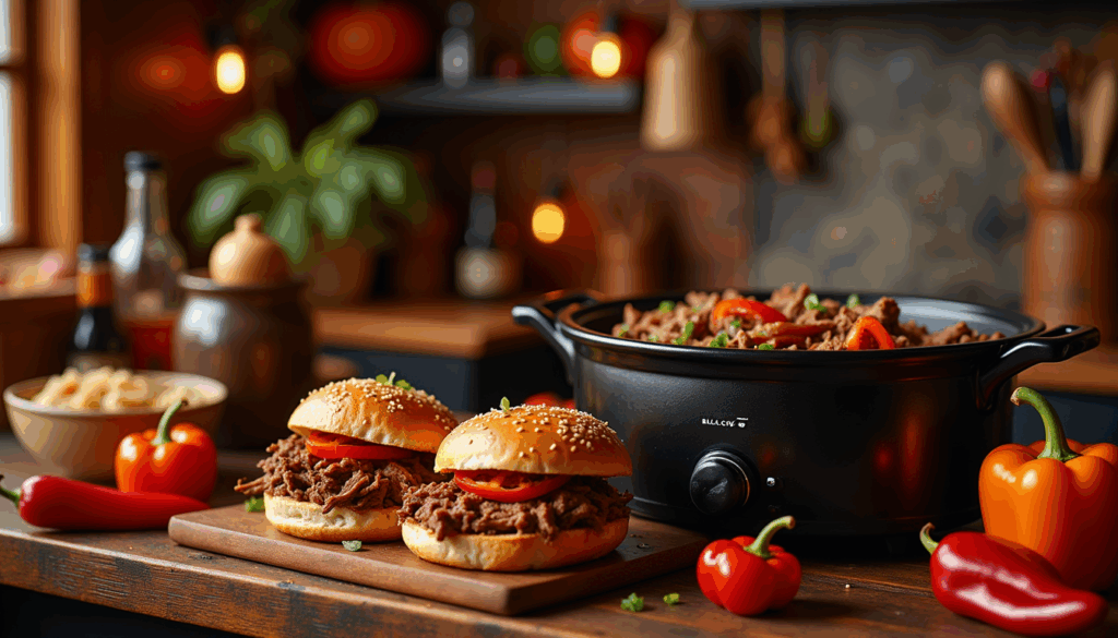 Discover the secret behind Chicago’s legendary Italian beef sandwiches with our ultimate Italian beef recipes slow cooker guide! In just over 4 hours, savor the rich flavors and tender textures right at home. What's the mystery ingredient that sets this recipe apart? Find out and elevate your sandwich game!