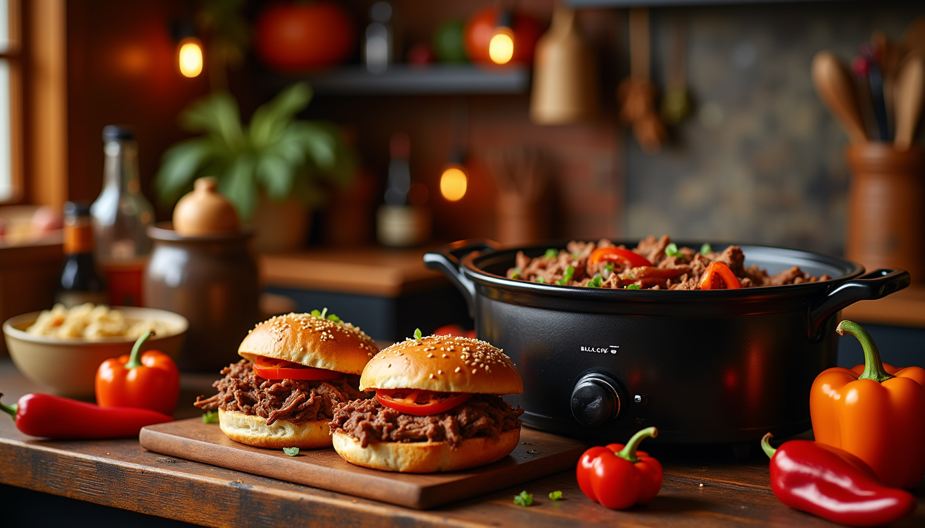 Discover the secret behind Chicago’s legendary Italian beef sandwiches with our ultimate Italian beef recipes slow cooker guide! In just over 4 hours, savor the rich flavors and tender textures right at home. What's the mystery ingredient that sets this recipe apart? Find out and elevate your sandwich game!