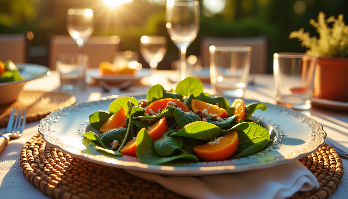 Discover the unexpected twist in our unbeatable Spinach Orange Salad Recipes that has foodies buzzing! This salad pairs iron-rich greens with zesty mandarin oranges and tantalizing sugar-toasted almonds. Curious about the secret ingredient that elevates this dish to new heights? Dive into the details and tantalize your taste buds!