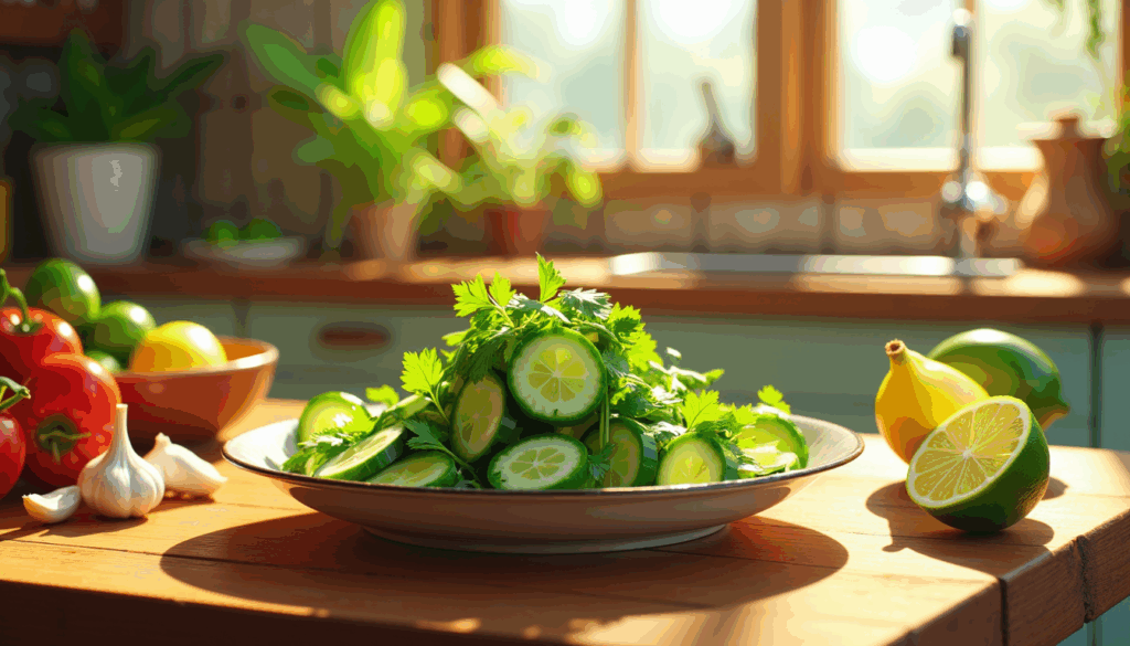Discover one of the easiest healthy meal prep ideas with our Cilantro Lime Cucumber Salad—ready in just 20 minutes! Uncover how this vibrant, tangy dish not only dazzles your taste buds but also enhances your health, with its refreshing blend of cucumbers, cilantro, and lime. Curious to try?